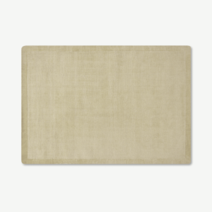 Jago Border Rug, Extra Large 200 x 300cm, Soft Taupe